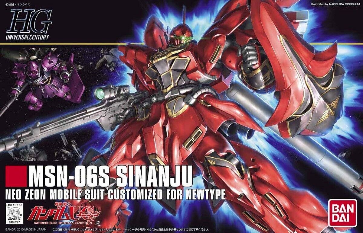 Gunpla HG 1/144 - Sinanju - MEKA NEKO