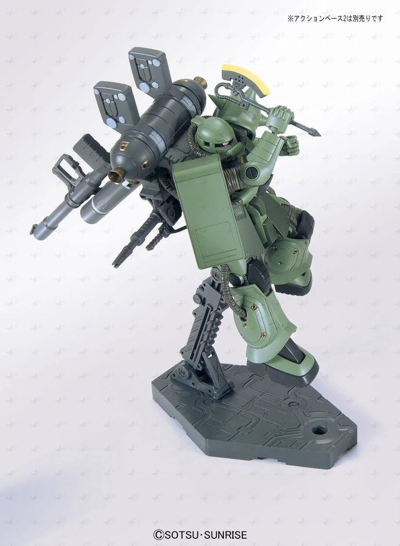 Gunpla HG 1/144 - Zaku II + Big Gun Set Thunderbolt - MEKA NEKO