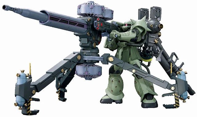 Gunpla HG 1/144 - Zaku II + Big Gun Set Thunderbolt - MEKA NEKO
