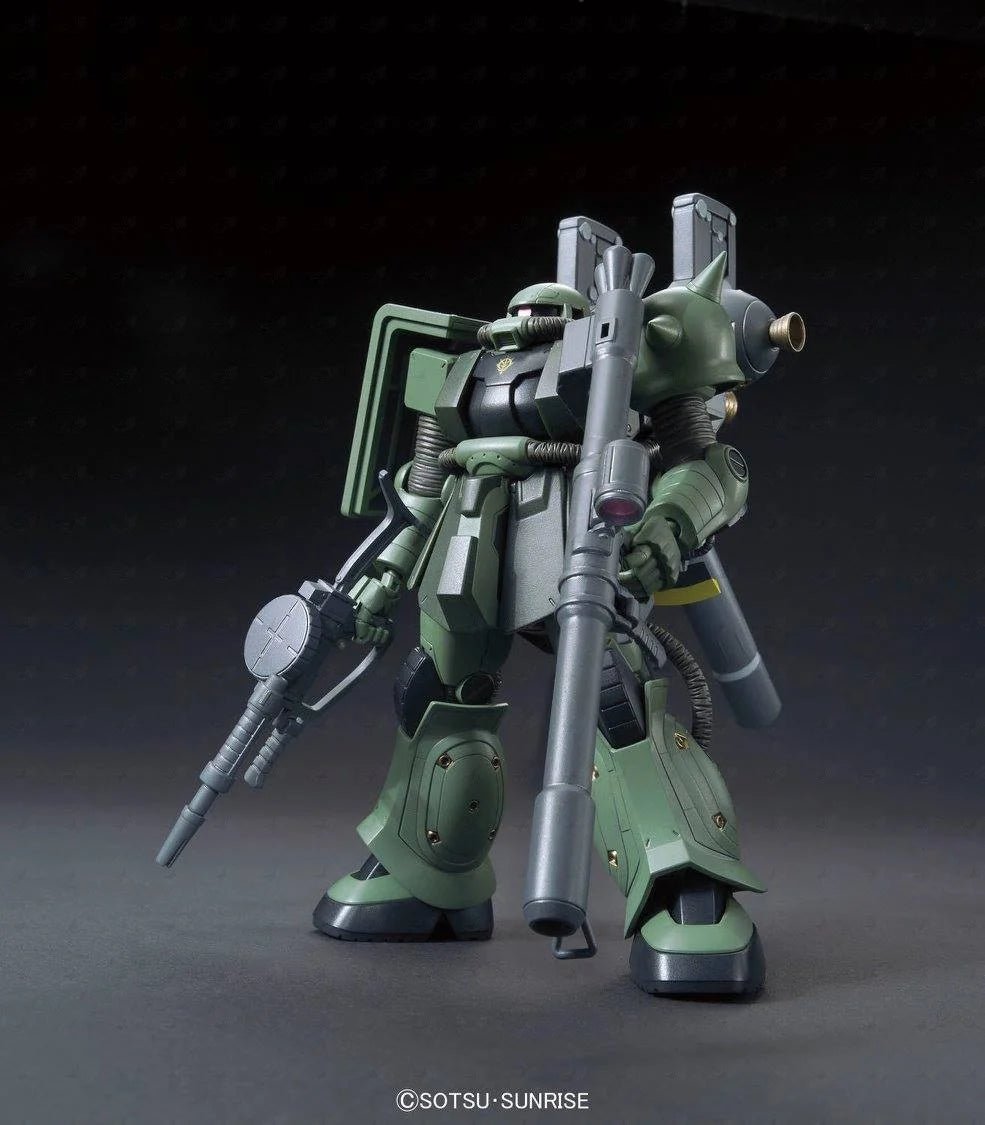 Gunpla HG 1/144 - Zaku II + Big Gun Set Thunderbolt - MEKA NEKO
