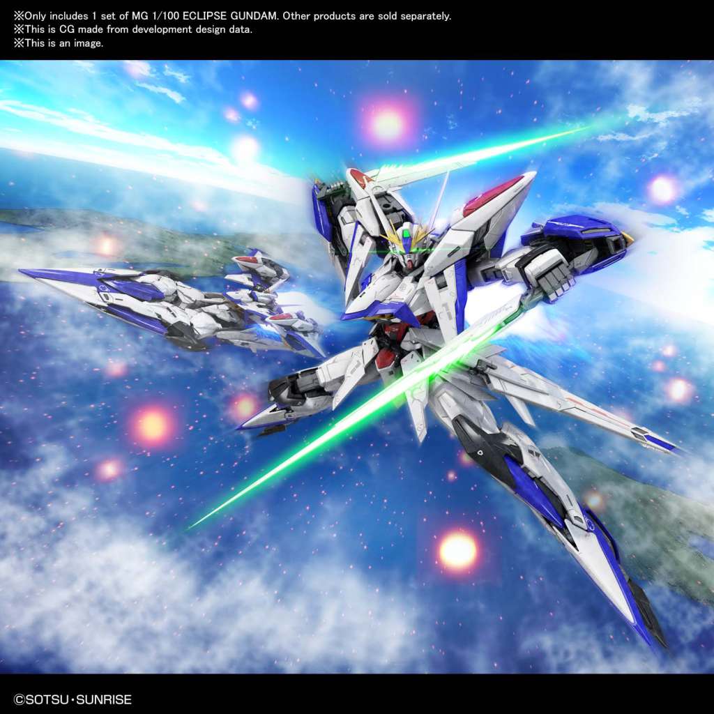 Gunpla MG 1/100 - Eclipse Gundam - MEKA NEKO