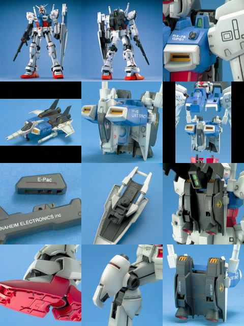 Gunpla MG 1/100 - GUNDAM GP01 - MEKA NEKO