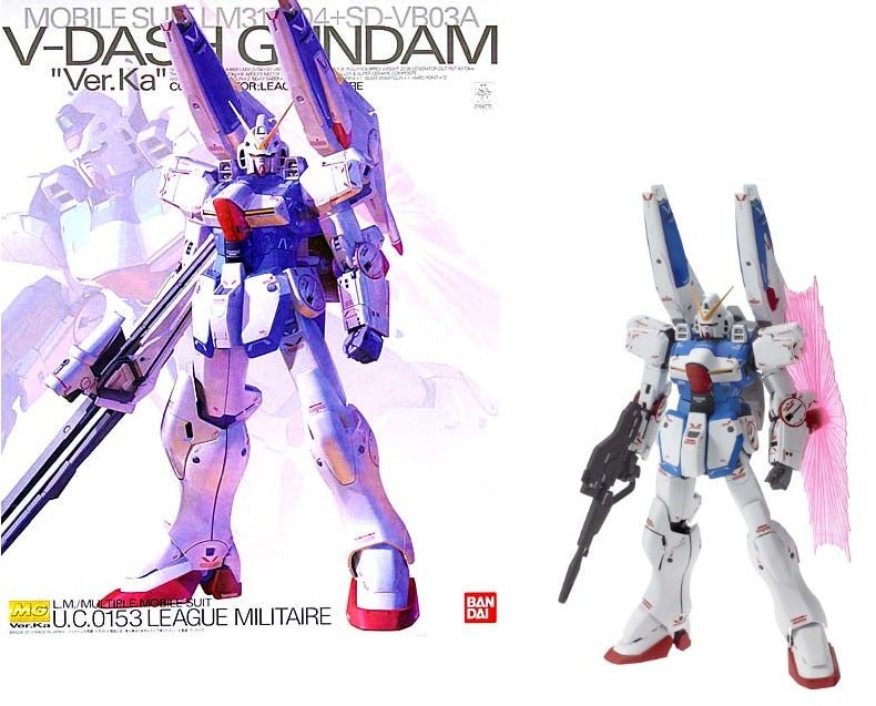 Gunpla MG 1/100 - V-Dash Gundam Ver. Ka. - MEKA NEKO