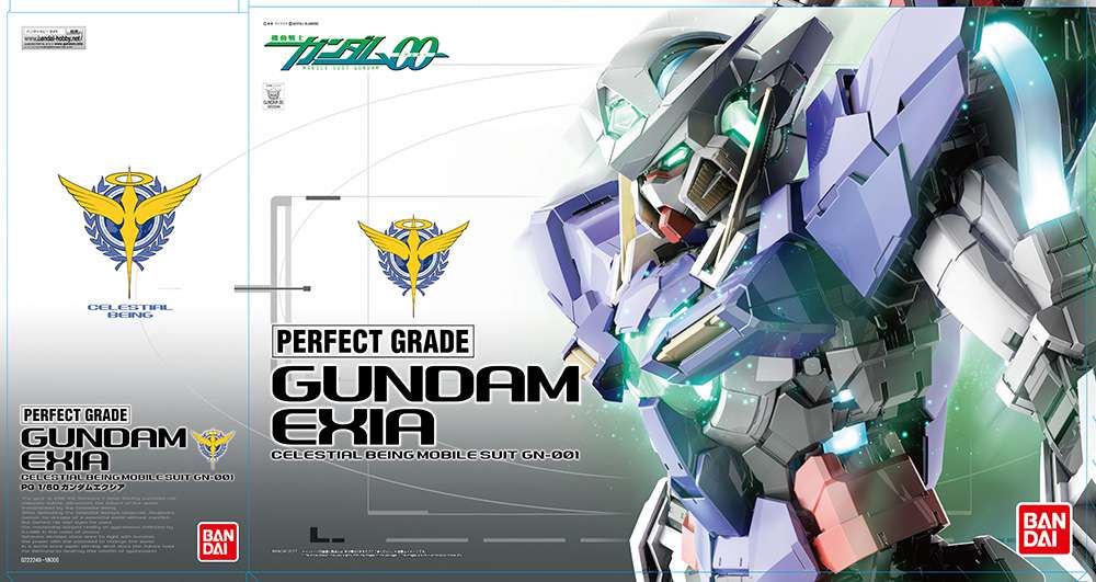Gunpla PG 1/60 Gundam Exia - MEKA NEKO