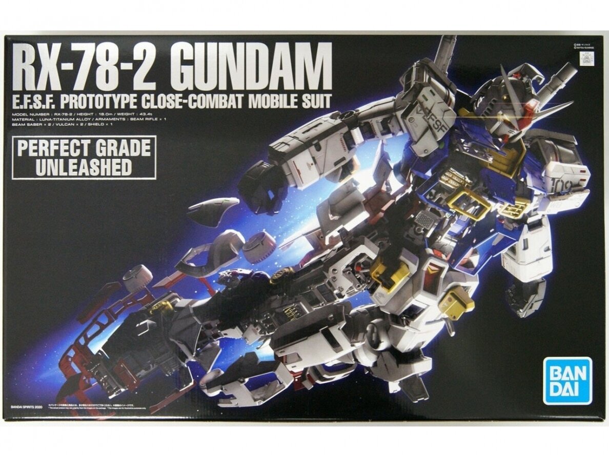 Gunpla PG 1/60 Unleashed RX - 78 - 2 Gundam - MEKA NEKO