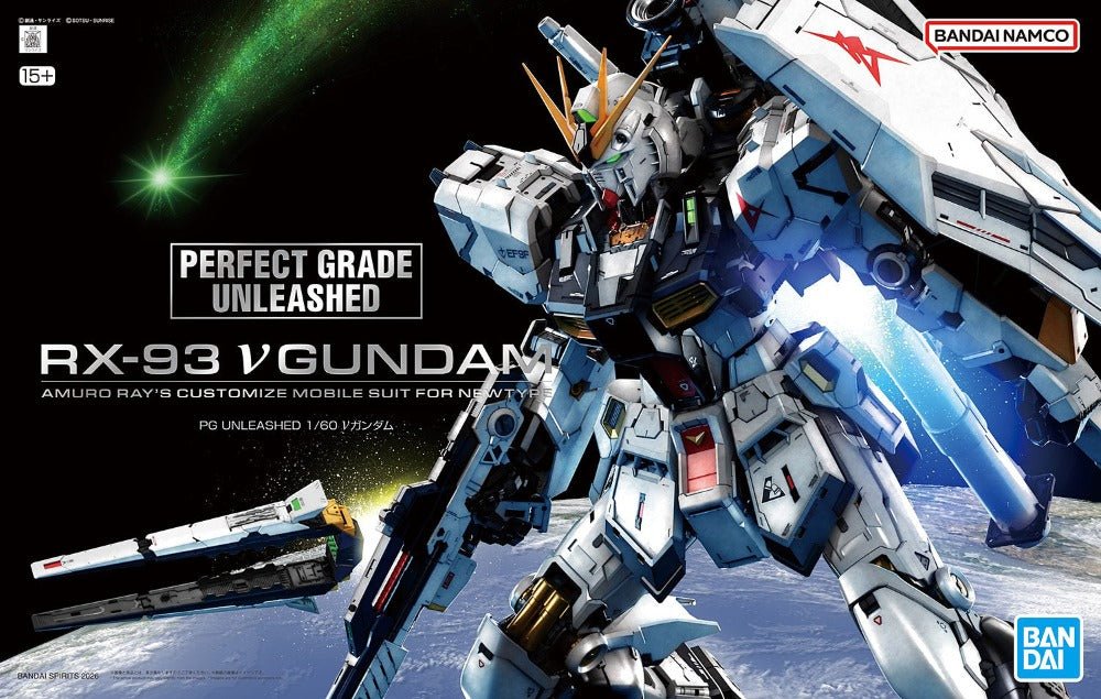 Gunpla PG 1/60 Unleashed - RX - 93 Nu Gundam - MEKA NEKO