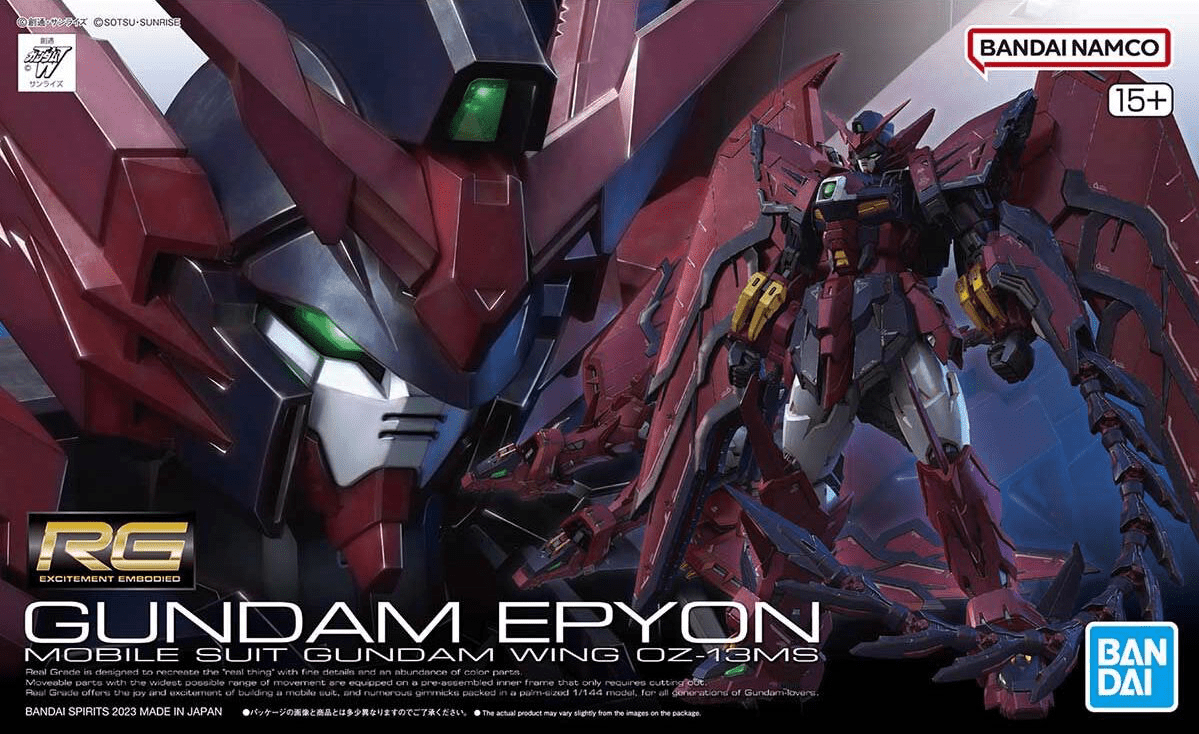 Gunpla RG 1/144 - 38 Gundam Epyon - MEKA NEKO