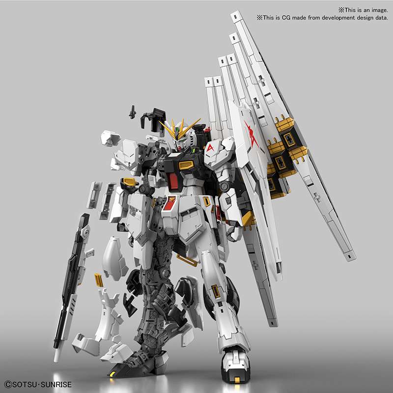 Gunpla RG 1/144 - Nu Gundam - MEKA NEKO
