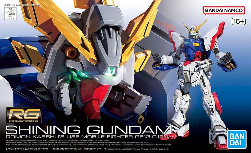 Gunpla RG 1/144 - Shining Gundam - MEKA NEKO