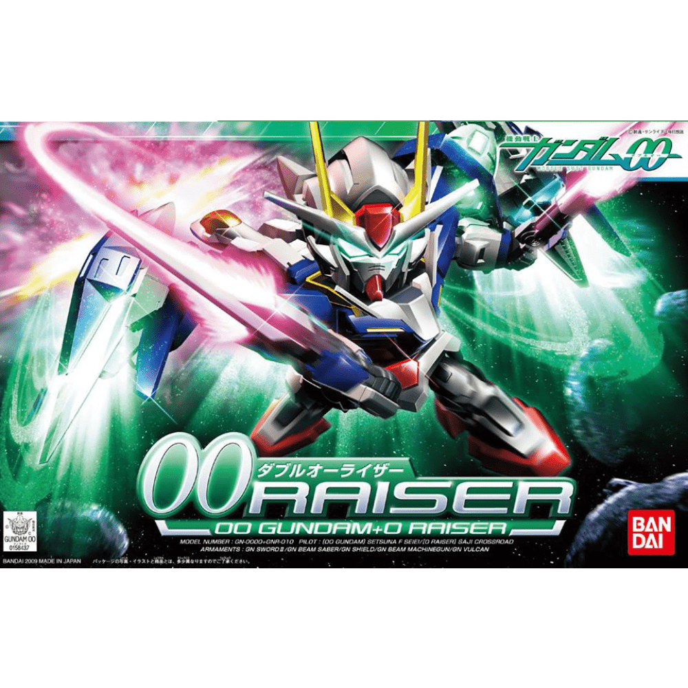 Gunpla SD BB 322 Gundam 00 Raiser - MEKA NEKO
