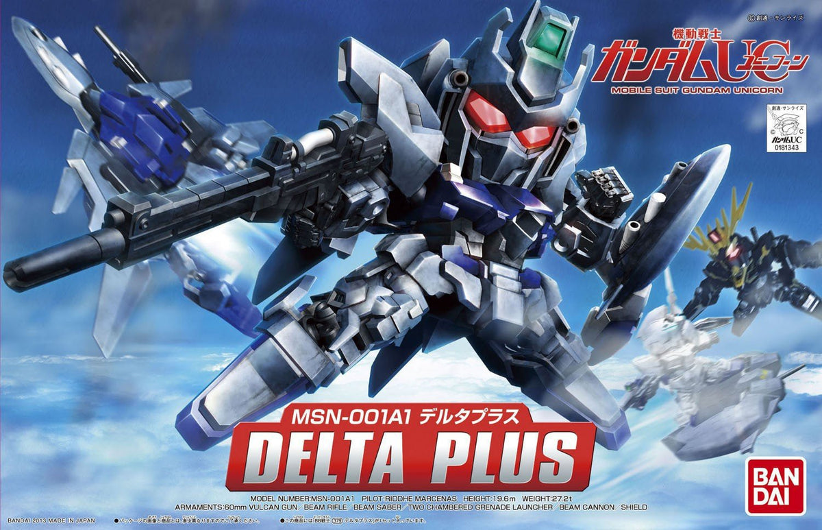Gunpla SD - BB 379 Delta Plus - MEKA NEKO