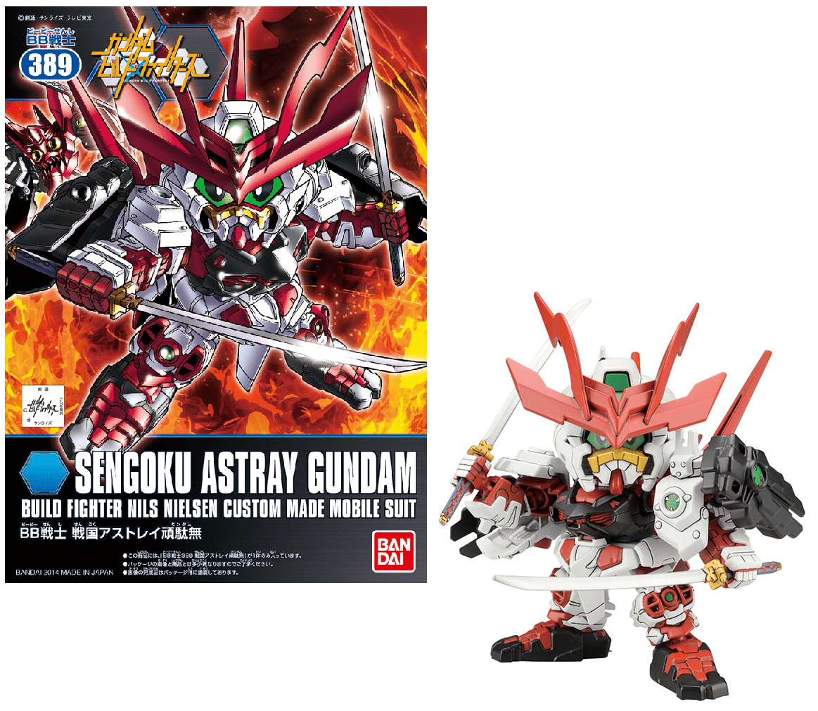 Gunpla SD - BB389 Sengoku Astray Gundam - MEKA NEKO