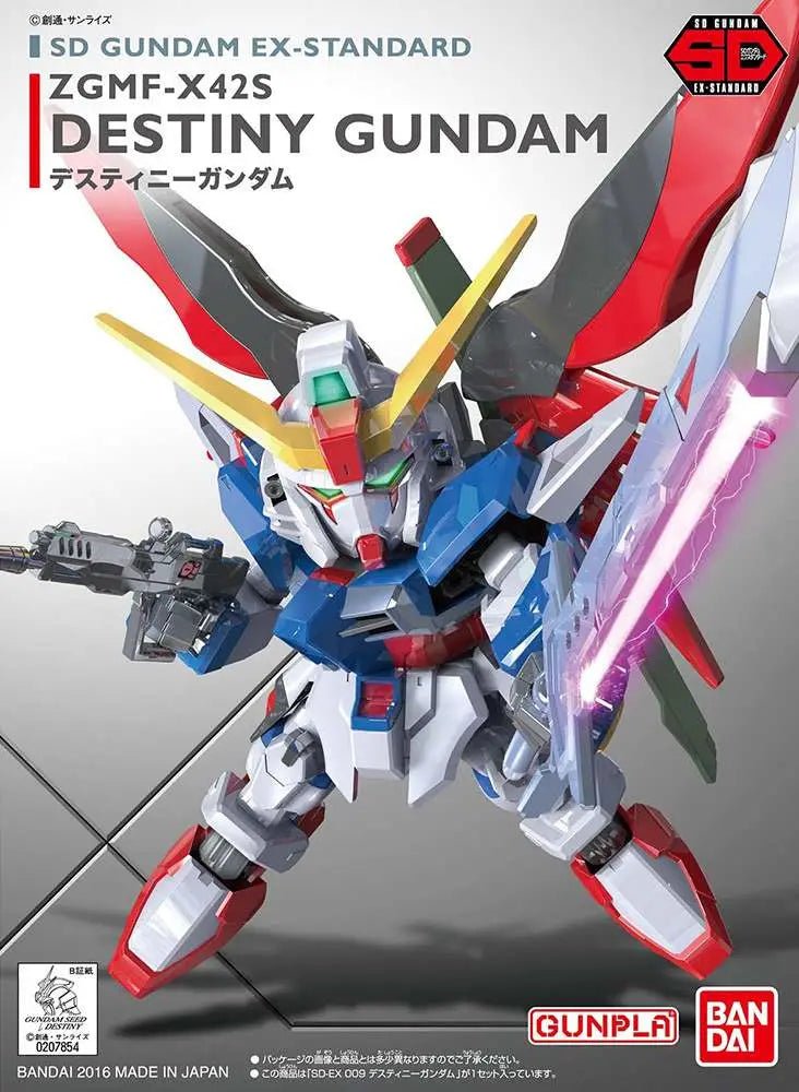 Gunpla SD - Destiny Gundam Ex Standard - MEKA NEKO