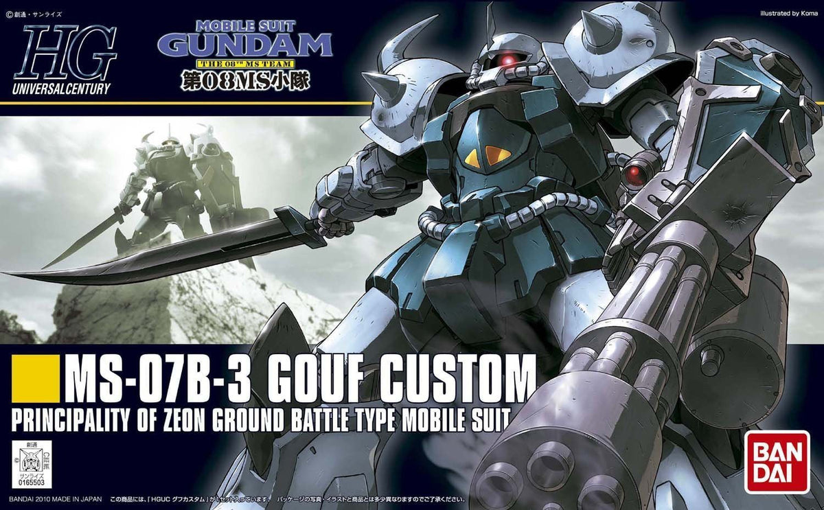 GunplaHG 1/144 - 117 Gouf Custom - MEKA NEKO
