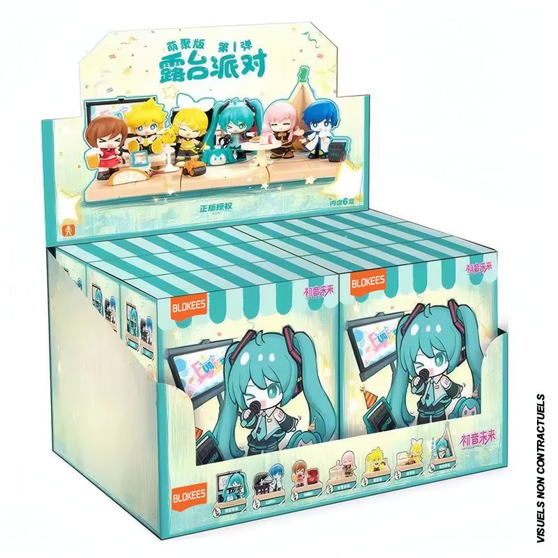Hatsune Miku Blokees - Blindbox Vb01 Series Terrace Party - MEKA NEKO