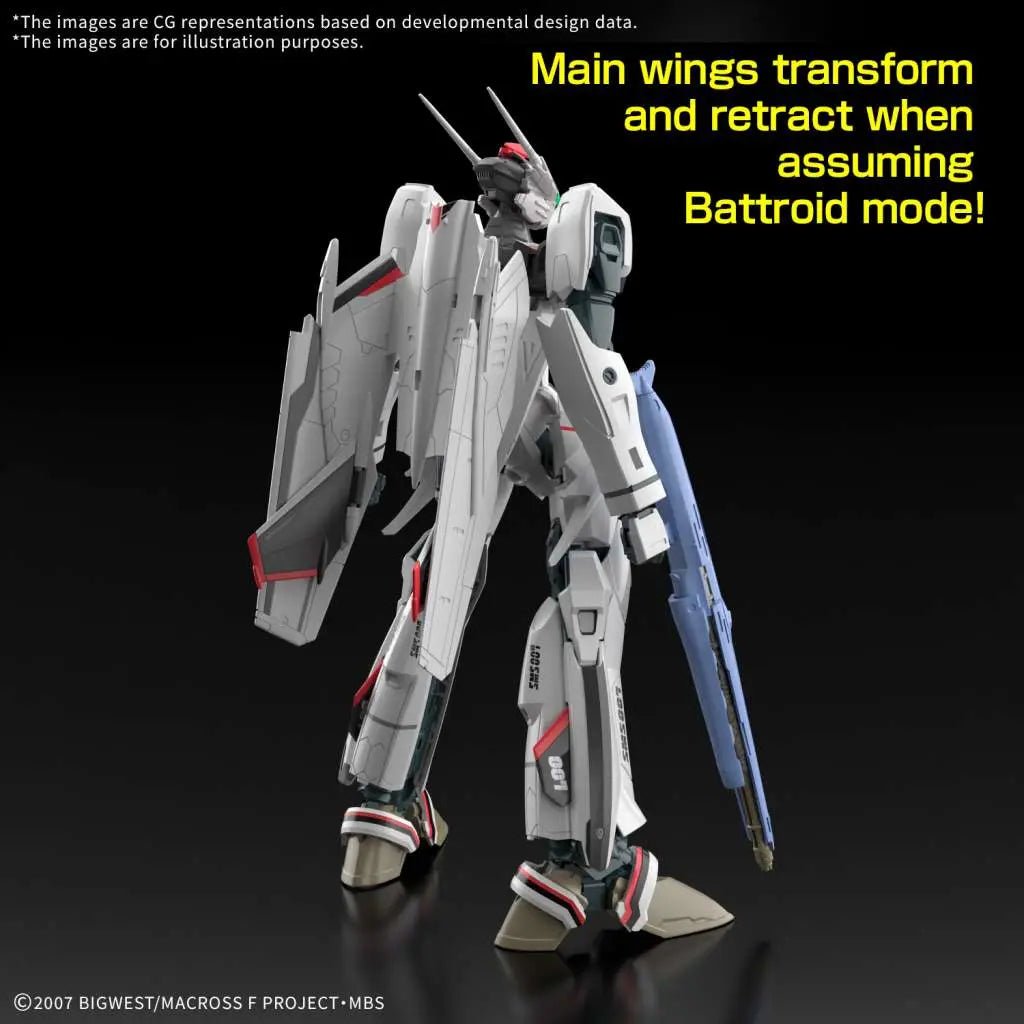 MK HG 1/100 Macross - VF-25F Messiah Valkyrie Deluxe Set - MEKA NEKO