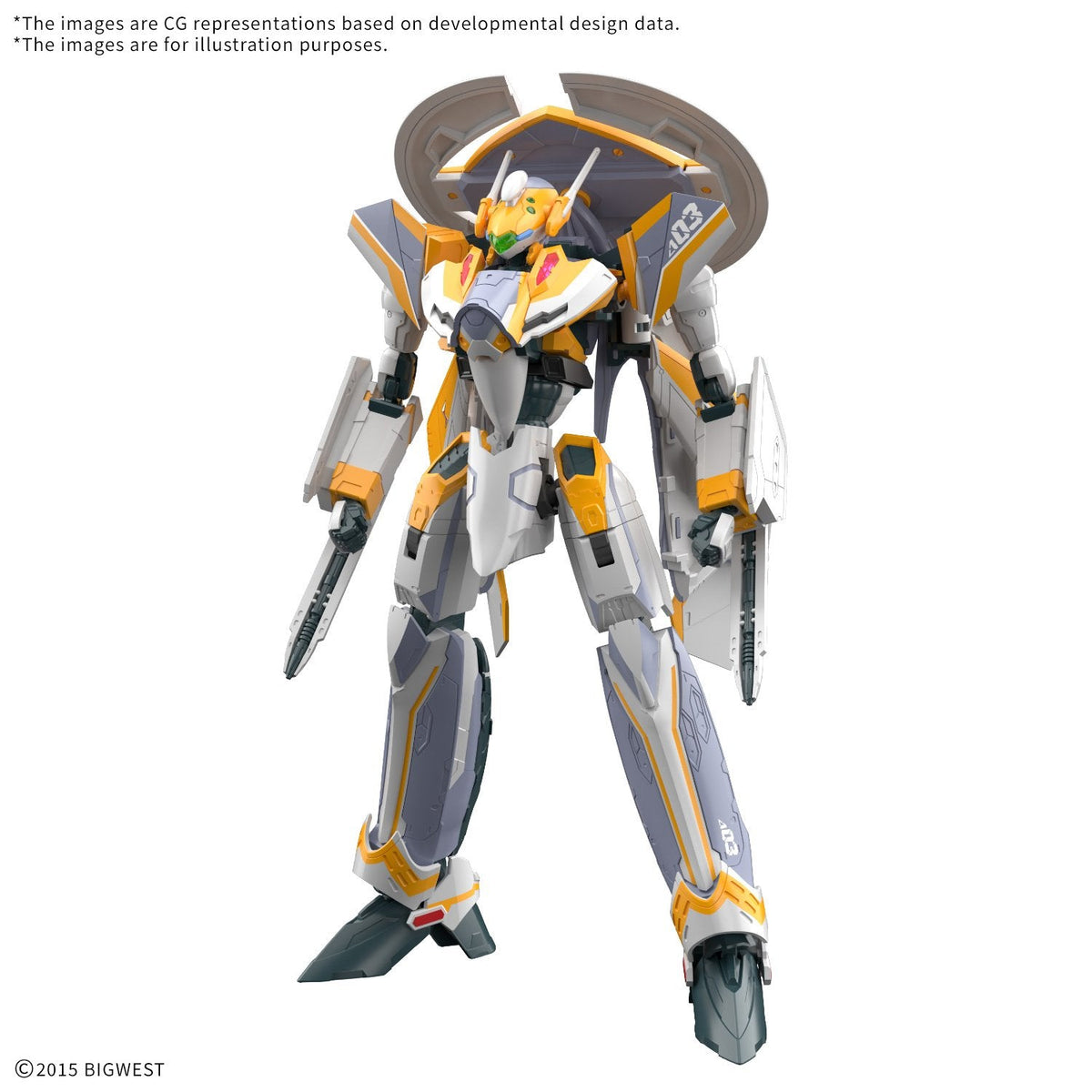MK HG 1/100 Macross - VF - 31E Siegfried (Chuck Mustang Use) (PRÉCOMMANDE) - MEKA NEKO