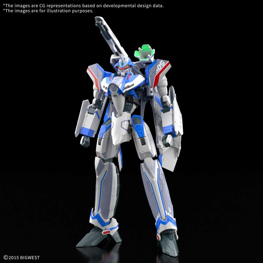 MK HG 1/100 Macross - VF - 31J Siegfried Hayate Use - MEKA NEKO
