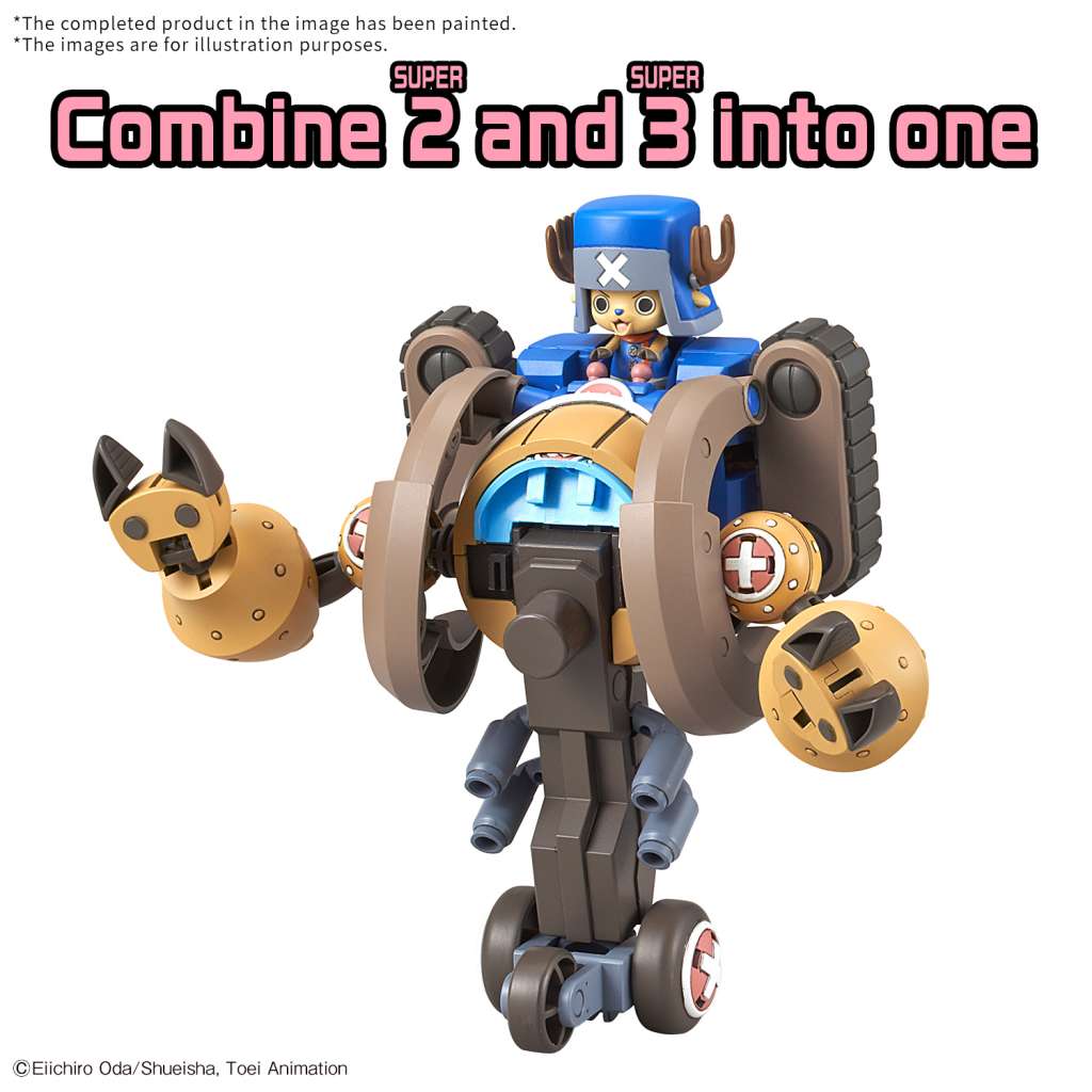 MK One Piece : Chopper Robo Super 2&3 Heavy Armor & Horn Dozer [PRÉCOMMANDE] - MEKA NEKO