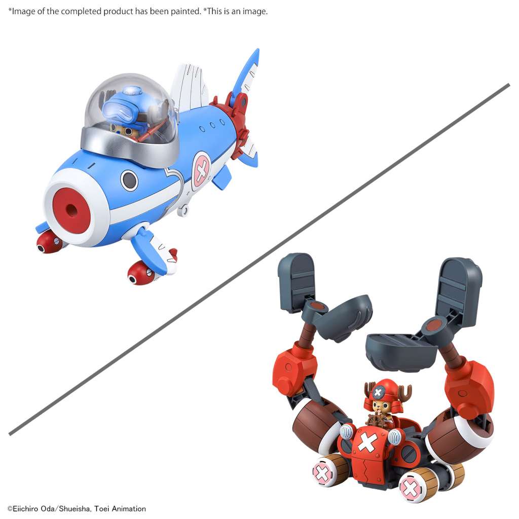 MK One Piece : Chopper Robot 3 & 5 Submarine & Choper Crane - MEKA NEKO