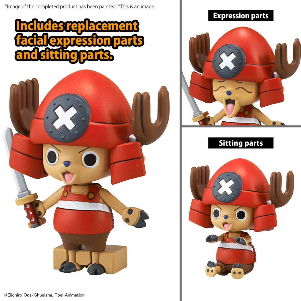 MK One Piece : Chopper Robot 3 & 5 Submarine & Choper Crane - MEKA NEKO