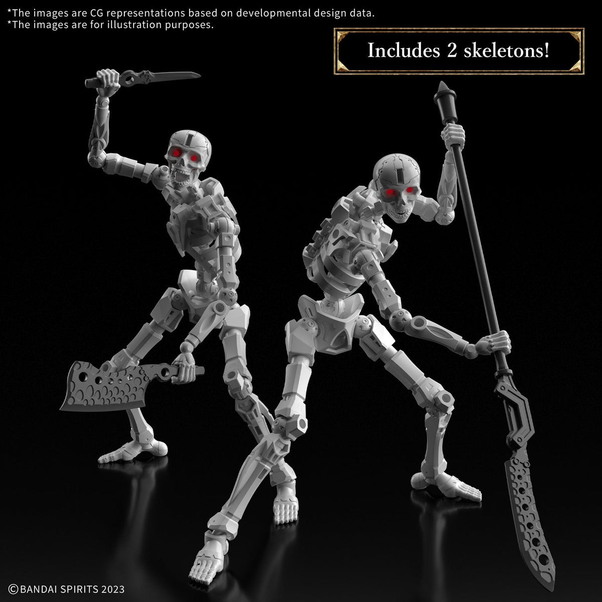 Model Kit 30MF - Dlroskeleton (PRÉCOMMANDE) - MEKA NEKO