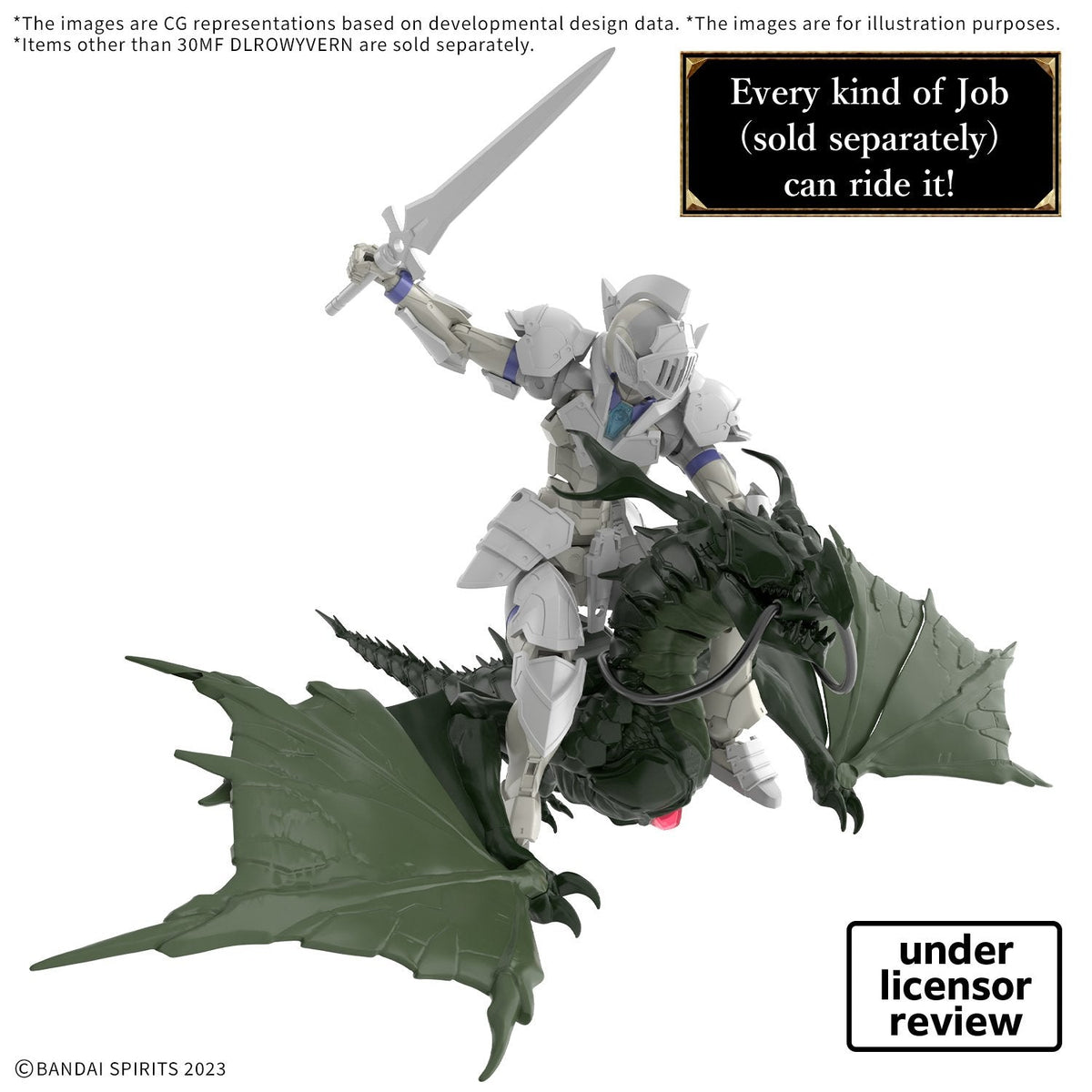 Model Kit 30MF - Dlrowyvern (PRÉCOMMANDE) - MEKA NEKO