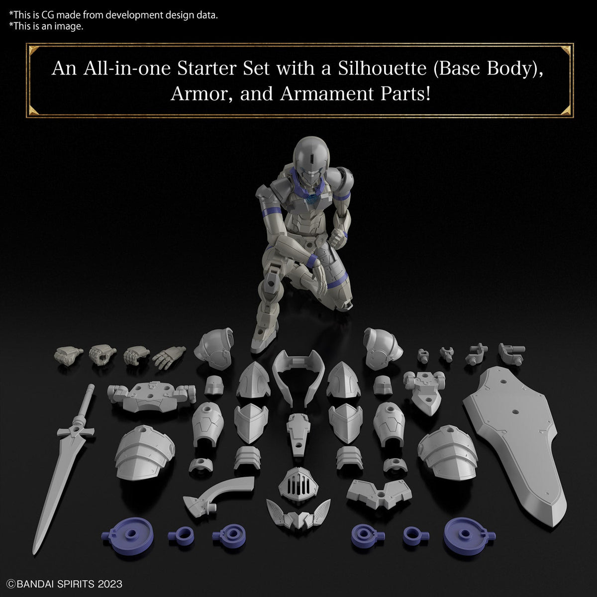 Model Kit 30MF - Liber Holy Knight - MEKA NEKO