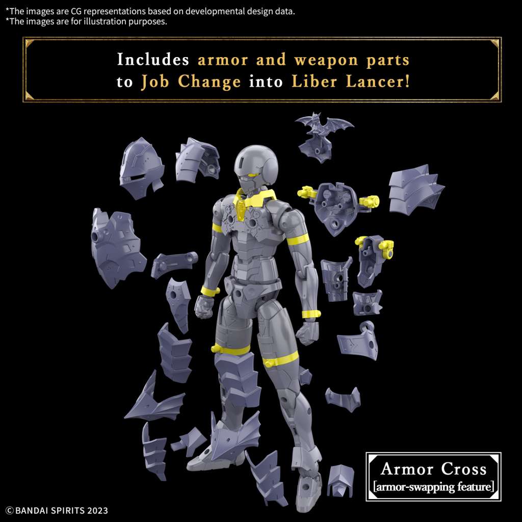 Model Kit 30MF - Liber Lancer - MEKA NEKO