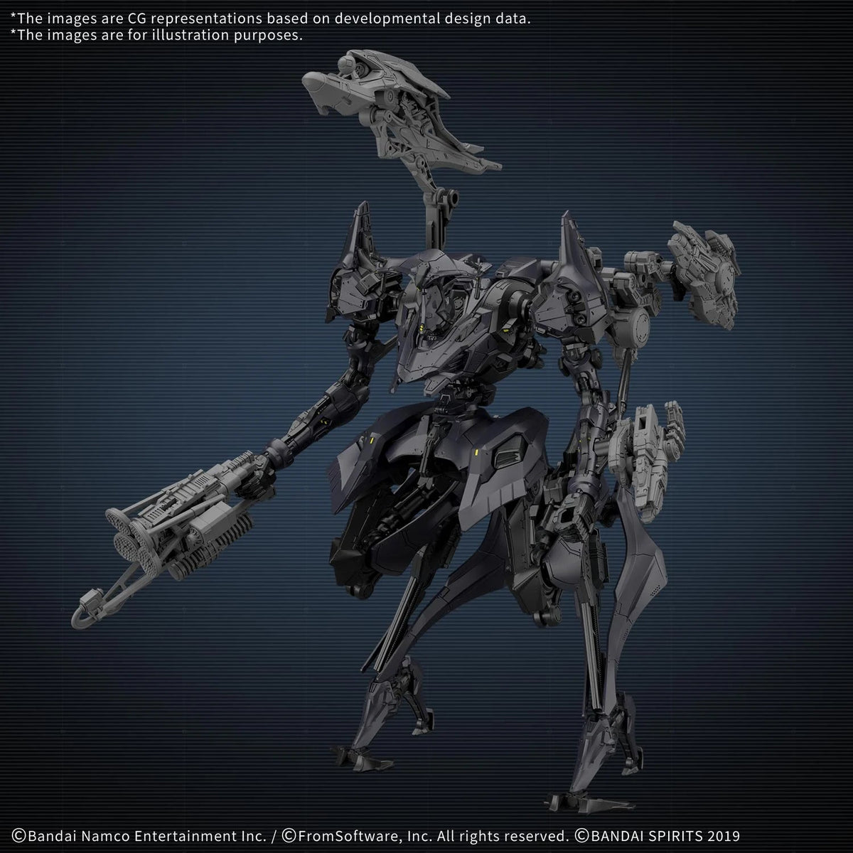 Model Kit 30MM - Armored Core VI Schneider Nachtreiher/40E Dual Nature (PRÉ-COMMANDE) - MEKA NEKO
