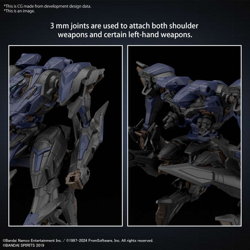 Model Kit 30MM - Armored Core VI Schneider Nachtreiher/40e Steel Haze - MEKA NEKO
