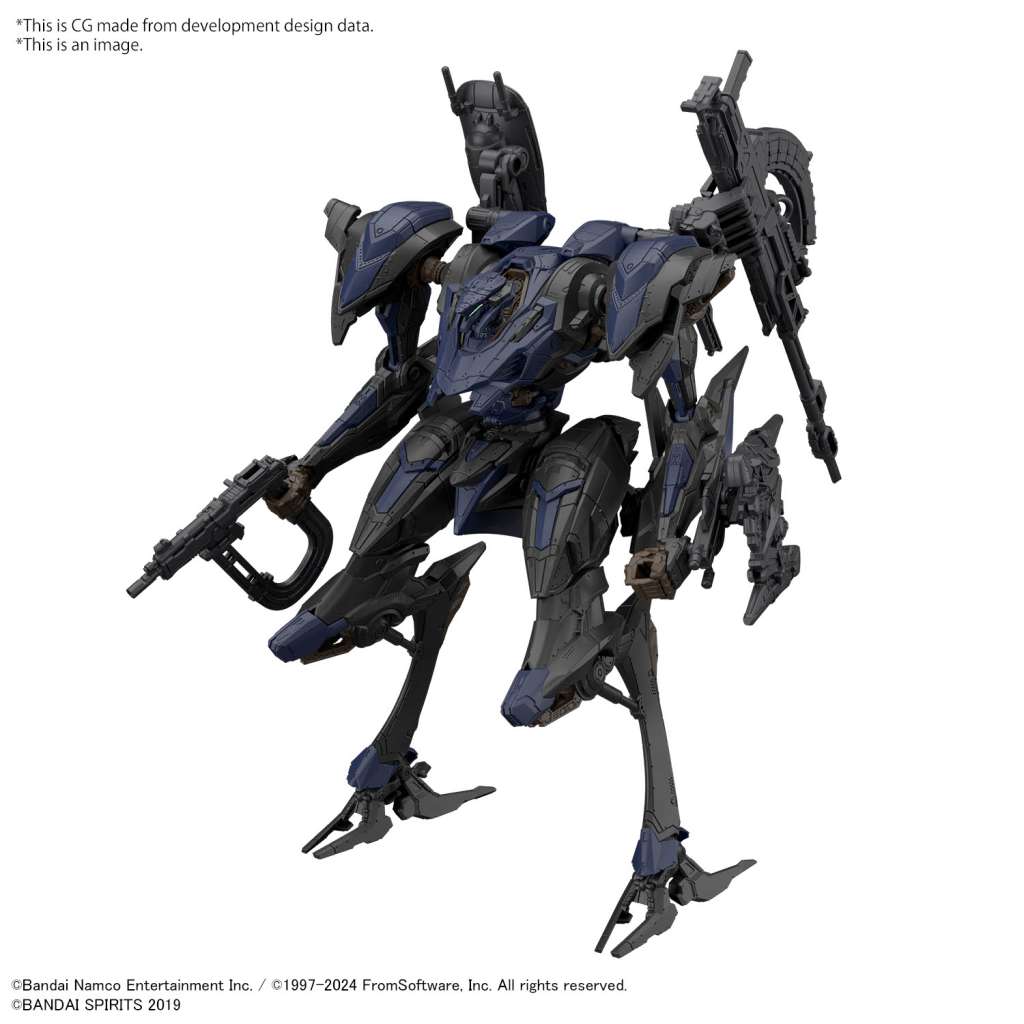 Model Kit 30MM - Armored Core VI Schneider Nachtreiher/40e Steel Haze - MEKA NEKO