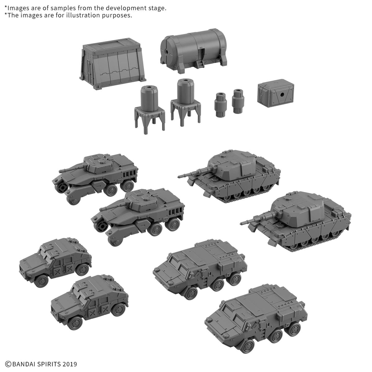 Model Kit 30MM - Option Parts Set 24 (Multi Object 1) [PRÉ - COMMANDE] - MEKA NEKO