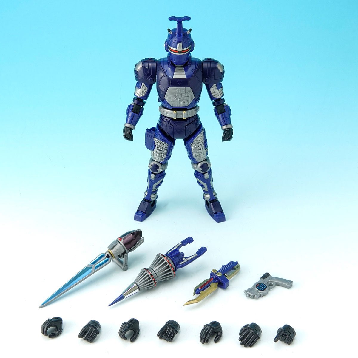 Model Kit - BigBad Beetleborgs Blue Stinger [P - BANDAI] - MEKA NEKO