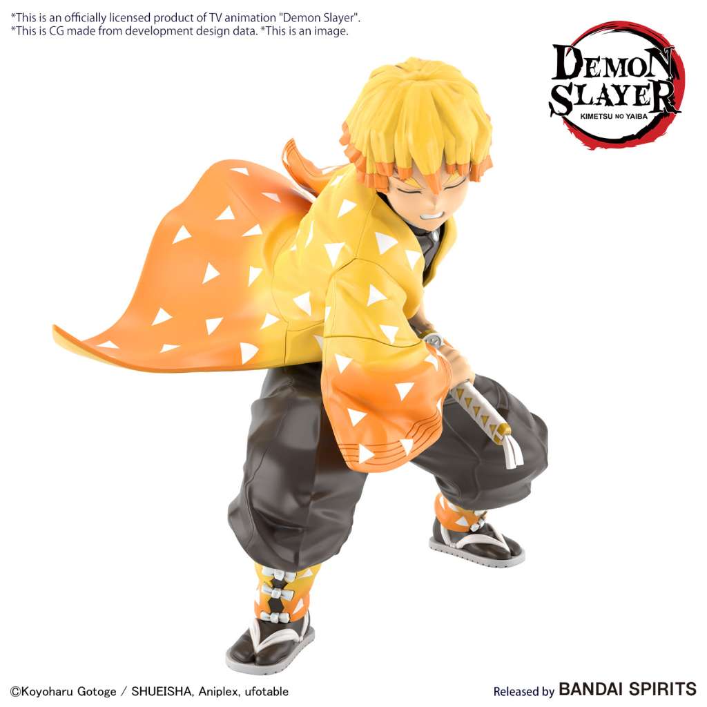Model Kit Demon Slayer - Agatsuma Zenitsu - MEKA NEKO