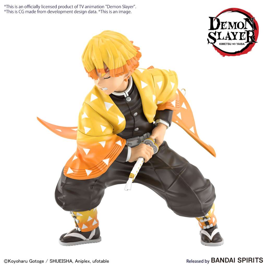 Model Kit Demon Slayer - Agatsuma Zenitsu - MEKA NEKO