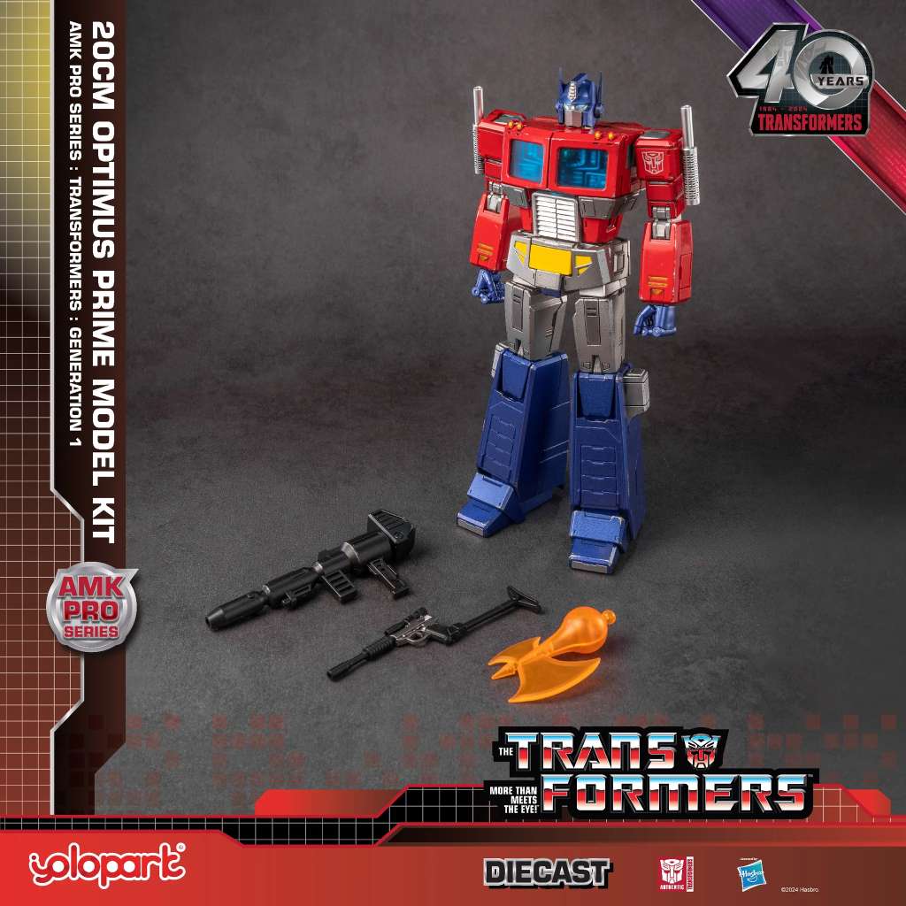 Model Kit Transformers - AMK Pro Optimus Prime - MEKA NEKO