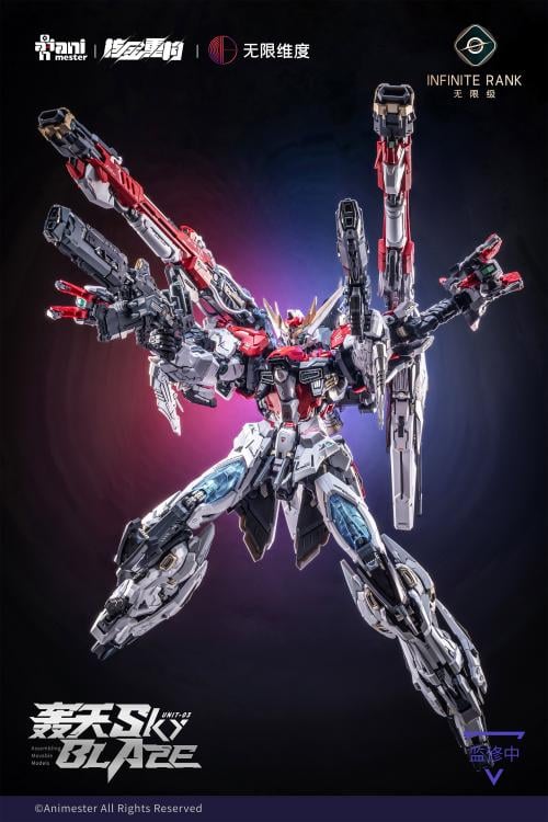 NUCLEAR GOLD RECONSTRUCTION - Mecha Sky Blaze (PRÉCOMMANDE) - MEKA NEKO