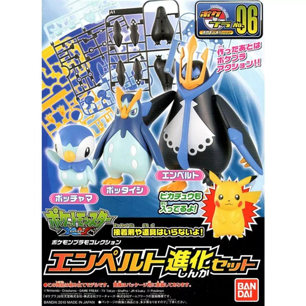 Pokémon Poképla Pingoléon Evolution Set (N°06) - MEKA NEKO