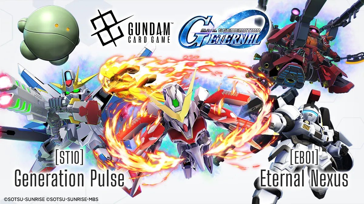 Starter Deck Gundam Card Game - G GENERATION ETERNAL GENERATION PULSE [ST10] [PRÉCOMMANDE] - MEKA NEKO