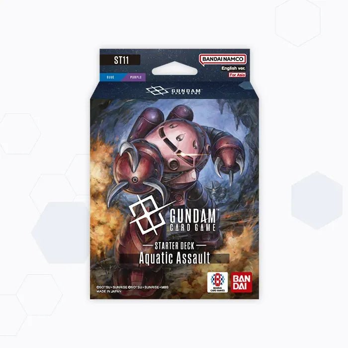 Starter Deck Gundam Card Game [ST11] Aquatic Assault [PRÉCOMMANDE] - MEKA NEKO