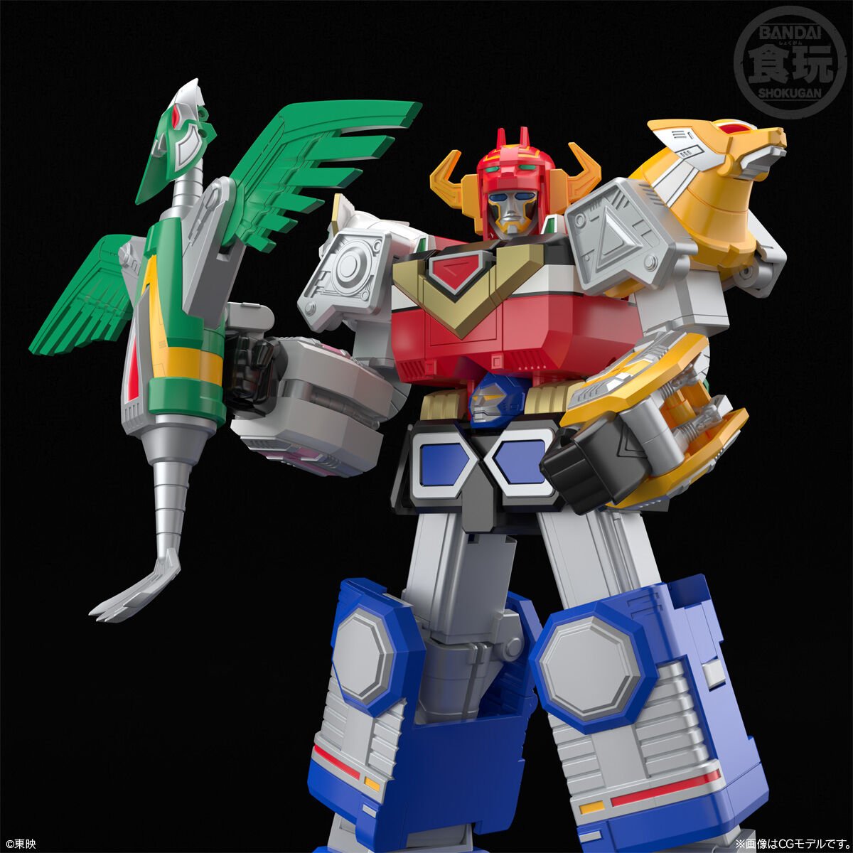 Super Mini Pla - Megazord Power Rangers Lost Galaxy [P - BANDAI] - MEKA NEKO