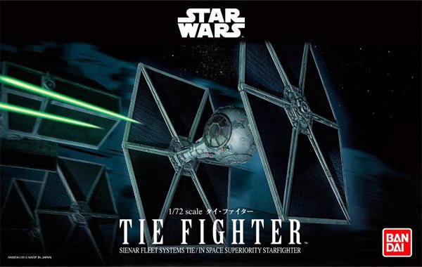SW Star Wars Maquette 1/72 Tie Fighter - MEKA NEKO