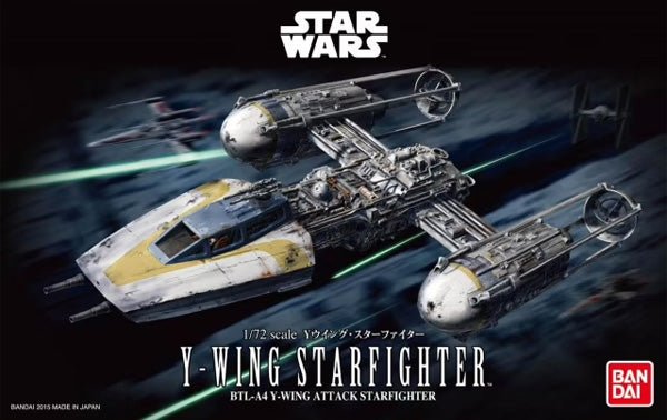 SW Star Wars Maquette 1/72 Y - Wing Starfighter - MEKA NEKO