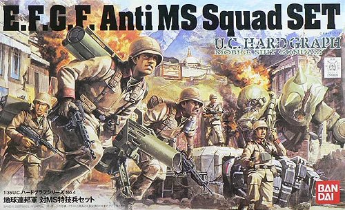 U.C. Hard Graph 1/35 – E.F.G.F. Anti-MS Squad Set [REPROD] [PRÉCOMMANDE] - MEKA NEKO