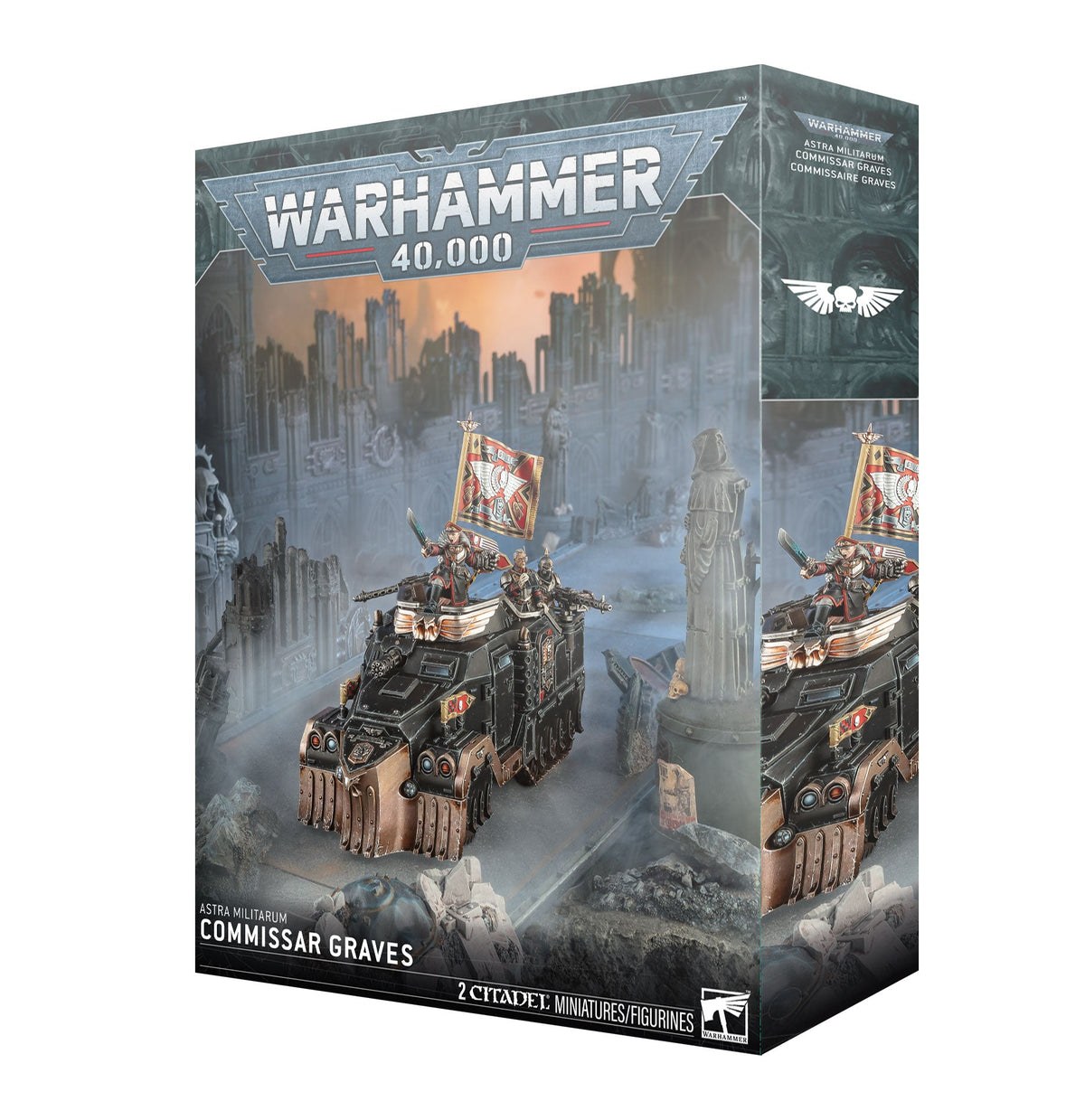 Warhammer 40,000 - Astra Militarum : Commissaire Graves (PRÉCOMMANDE) - MEKA NEKO