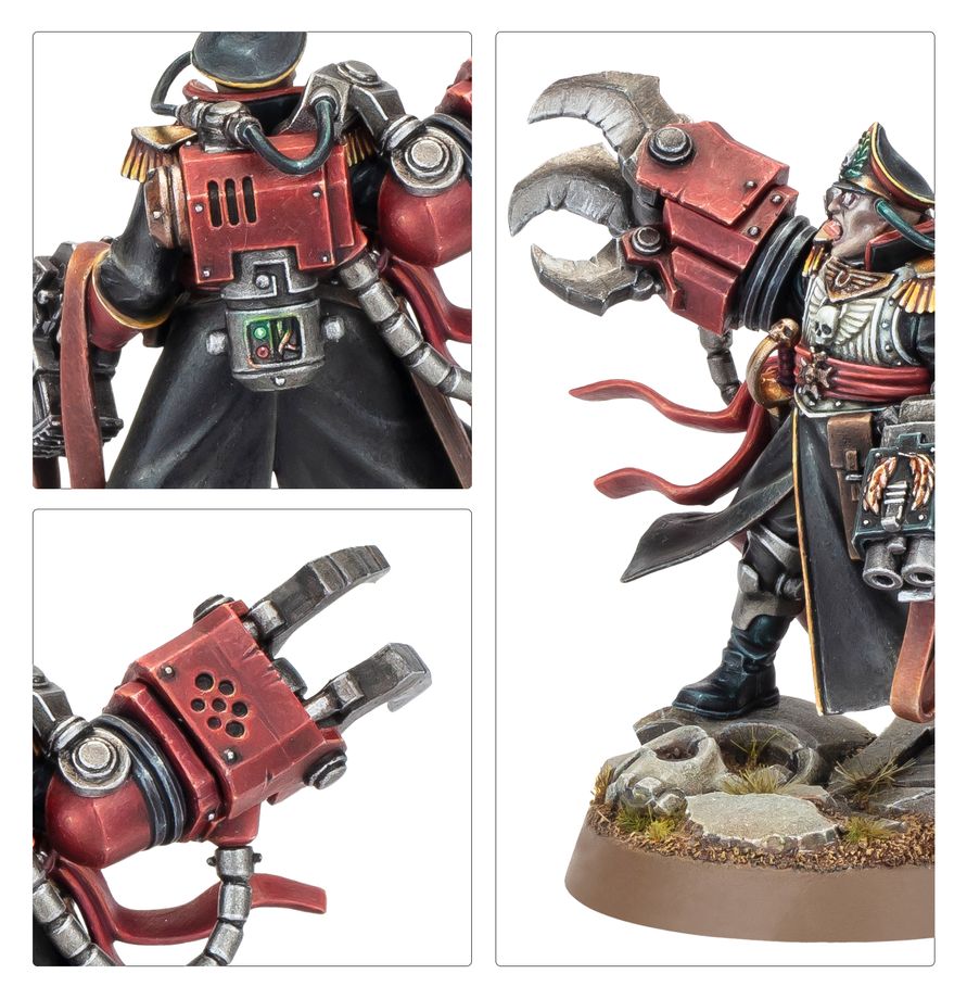 Warhammer 40,000 - Astra Militarum : Commissaire Yarrick - MEKA NEKO