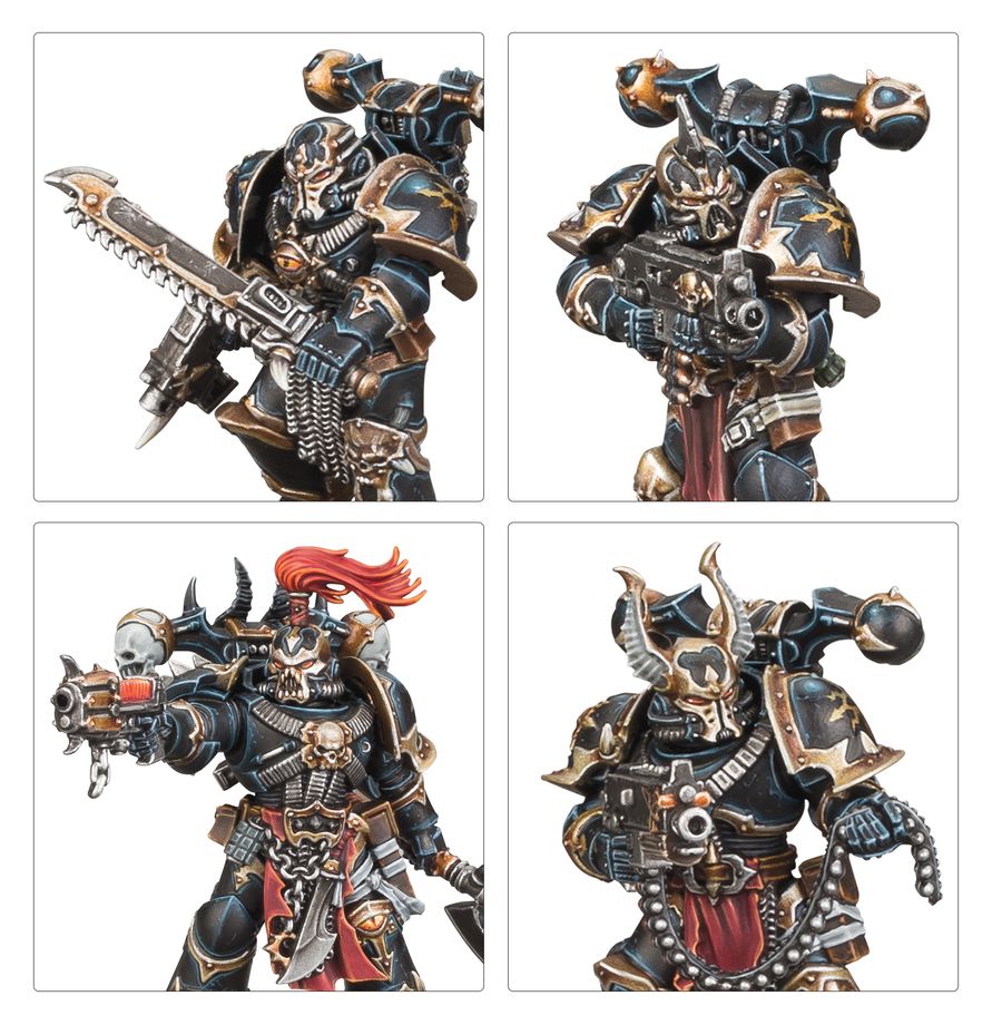 Warhammer 40,000 - Bataillon : Bande de Guerre des Space Marines du Chaos (PRÉCOMMANDE) - MEKA NEKO