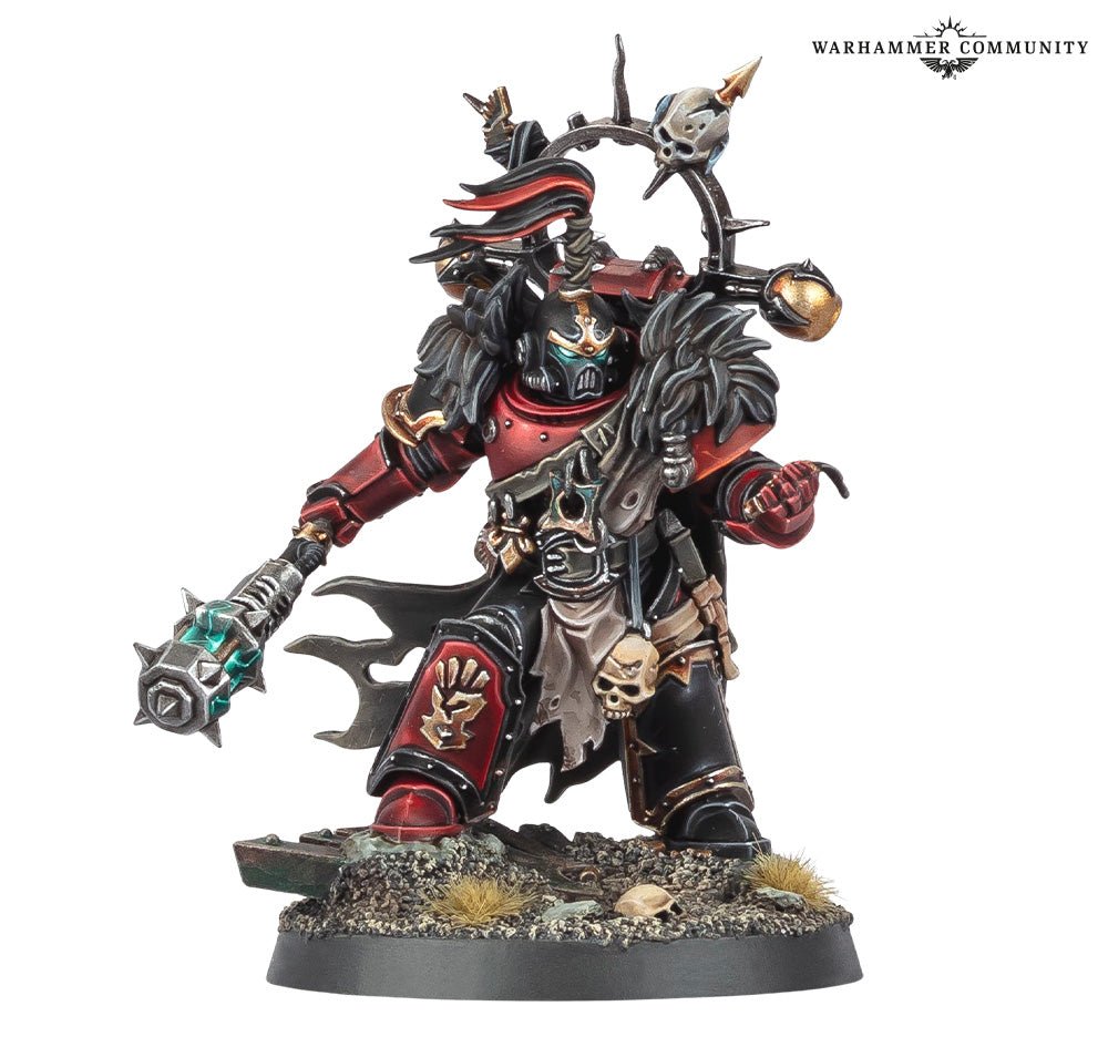 Warhammer 40,000 - Chaos Space Marines : Reaver Captain (Red Corsairs)(PRÉCOMMANDE) - MEKA NEKO