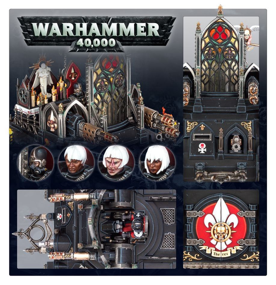 Warhammer 40K - Adepta Sororitas : Immolator - MEKA NEKO